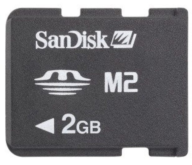 Karta pamięci SANDISK Memory Stick Micro (M2) 2GB (SDMSM2M-002G-B35) - 40361 - zdjęcie 2